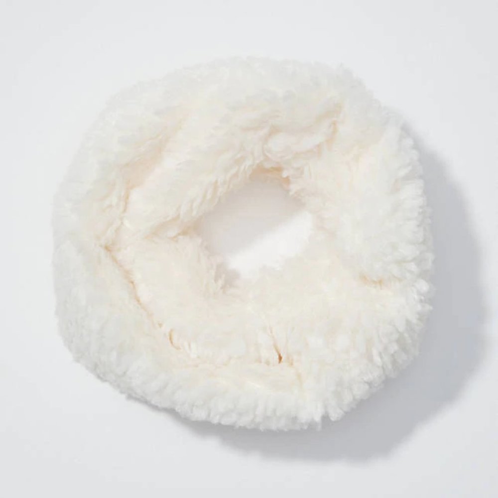 LOFT Women's NWT Fleece Popover Scarf